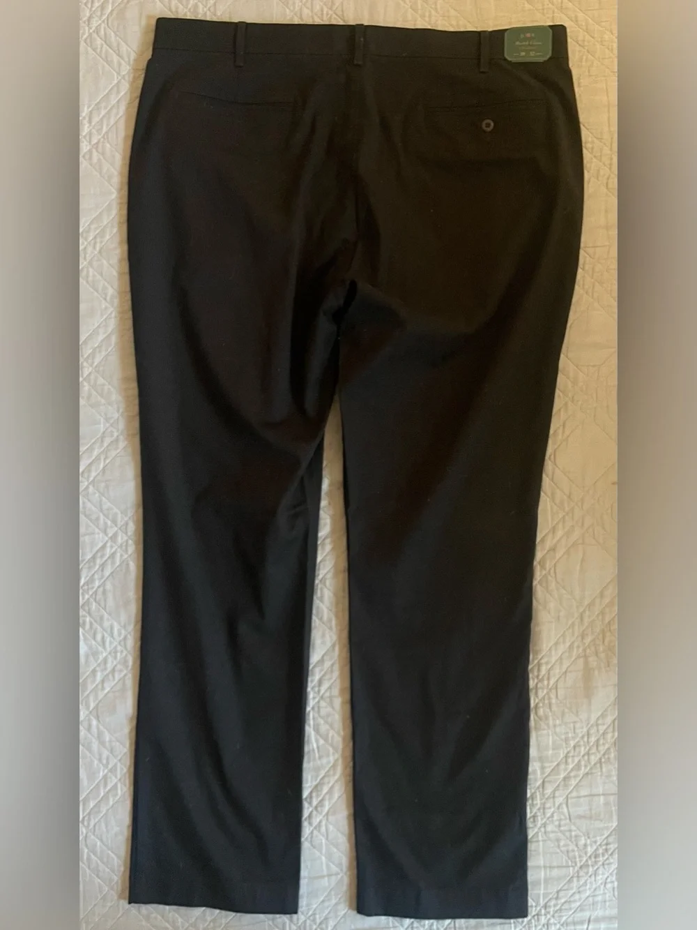 J. CREW stretch‎ chino pant in Black Size 38 NWT $98 CR317